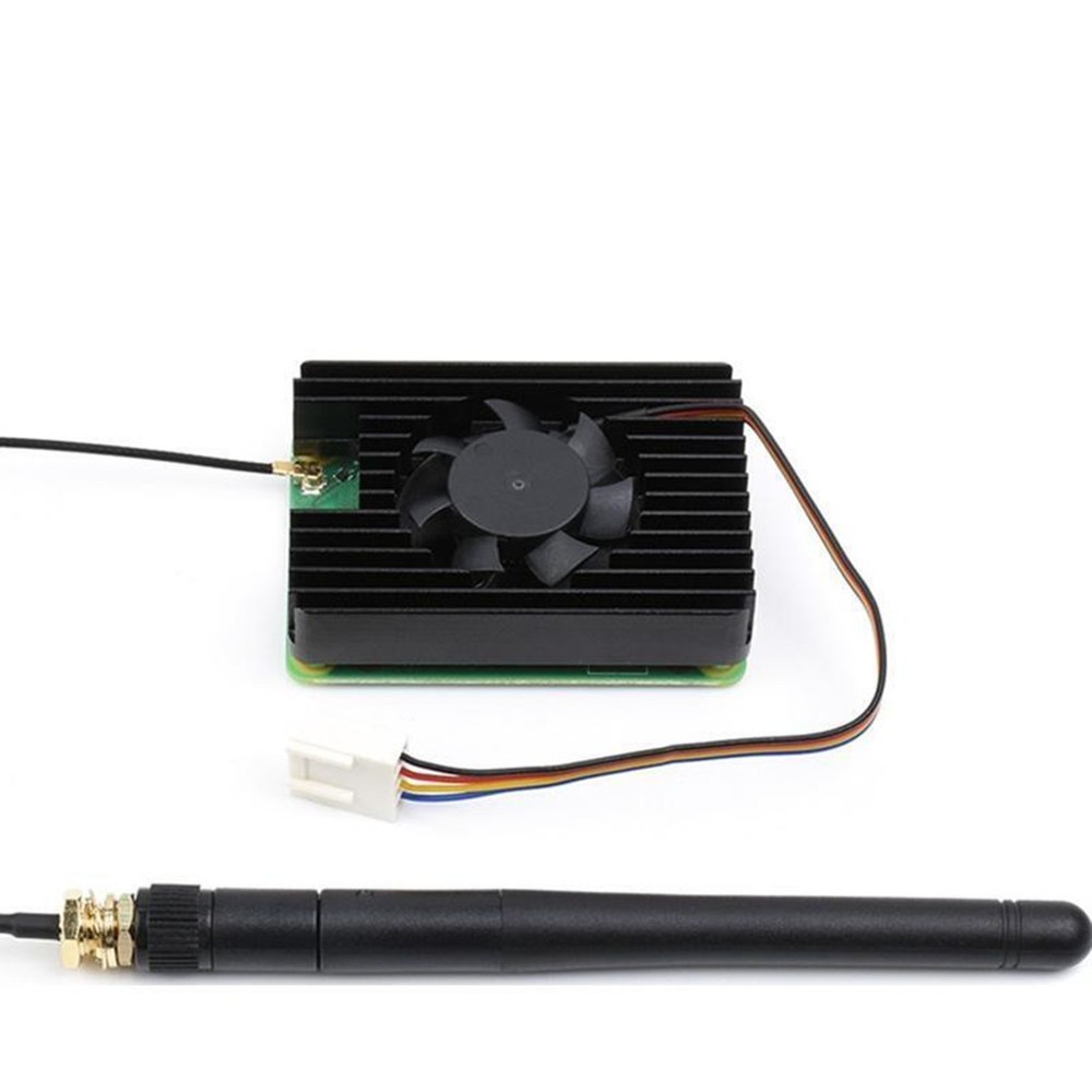 Alloy PWM Adjustable Speed Radiator with Fan for Raspberry Pi Compute Module 4