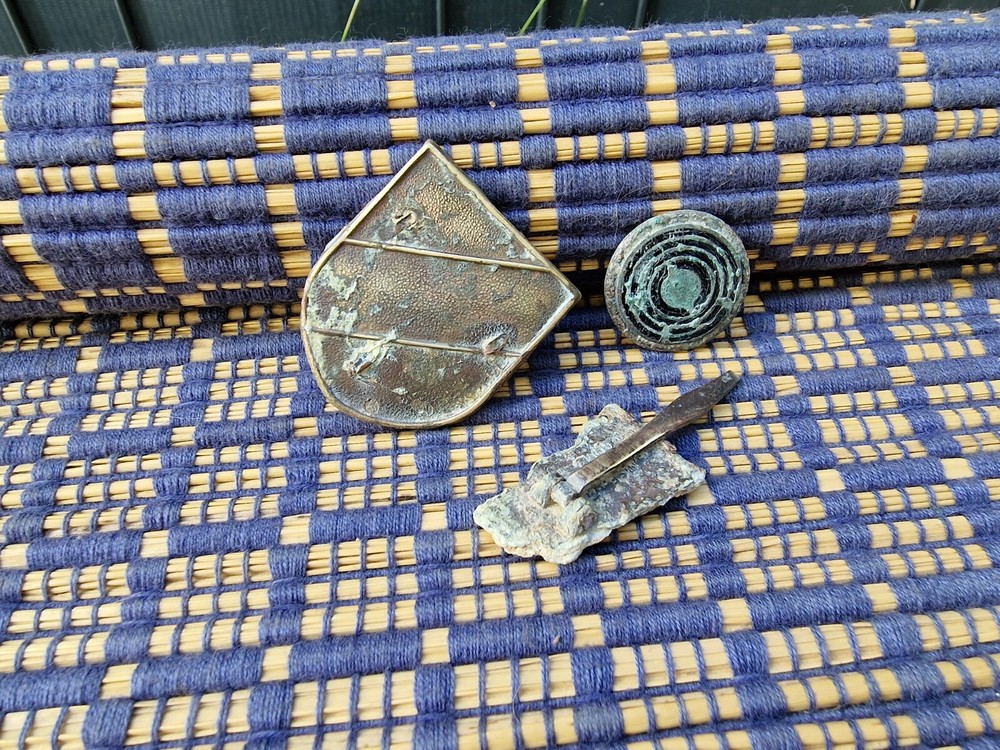 WW2 Original German Badges Front Item Relic.