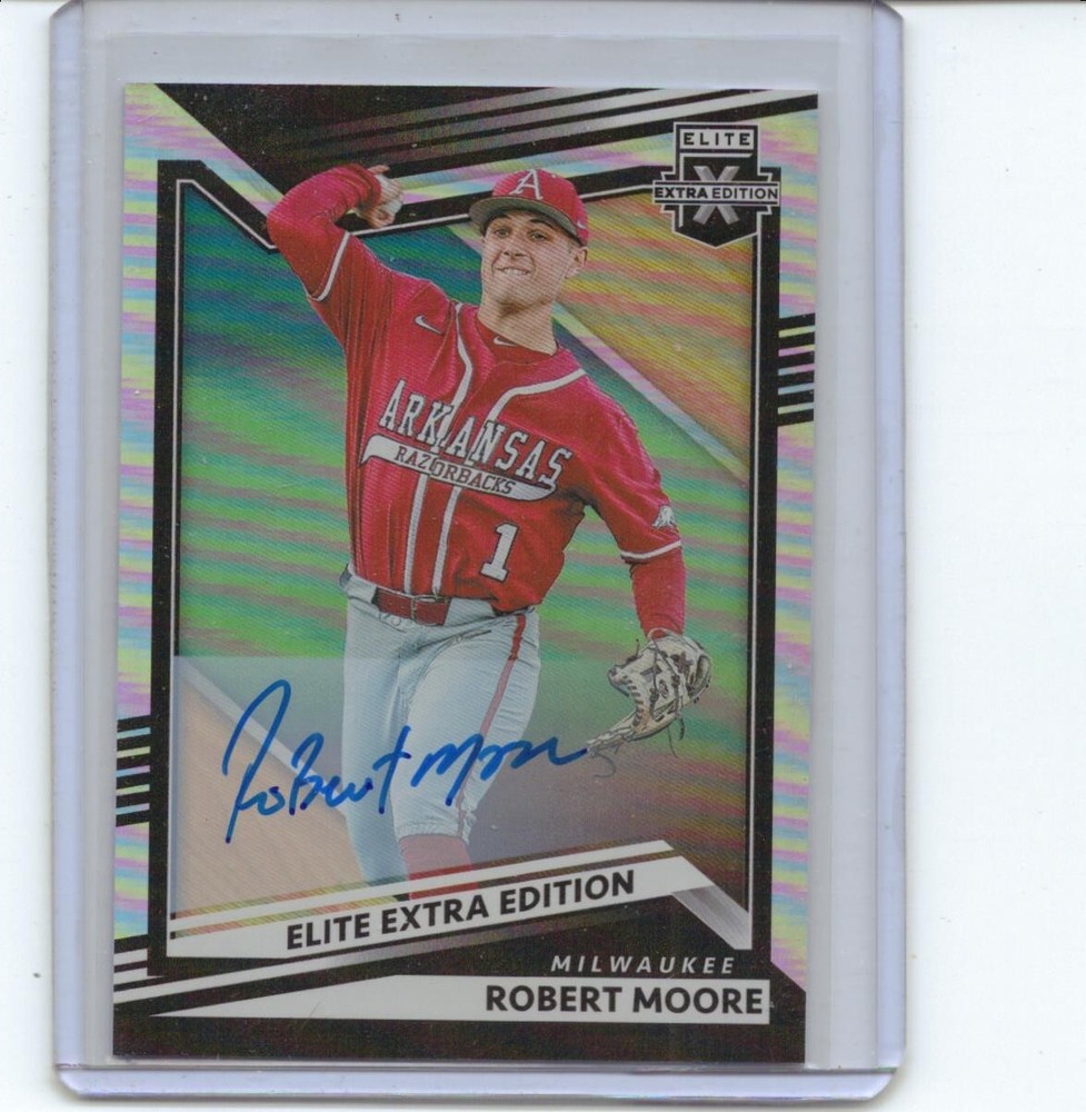2022 ELITE EXTRA EDITION EXTREMELY LIMITED ROBERT MOORE  RC AUTOGRAPH