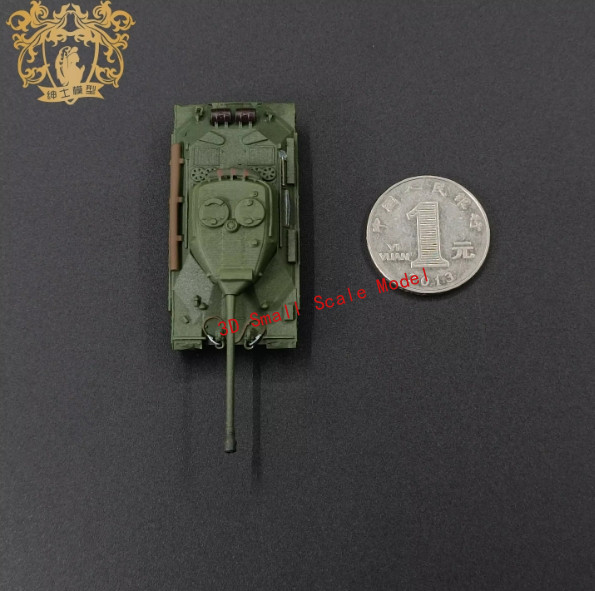 3D Printed 1/144 Soviet IS-6 heavy tank Finished Product