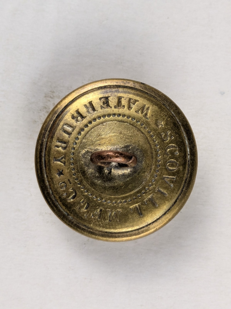 Vintage - Maine State Seal Officer Uniform Button - M2E