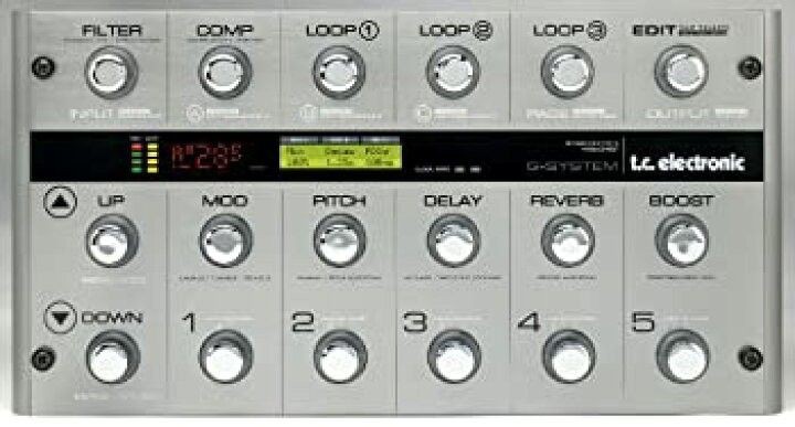 TC Electronic G-System Guitar Multi Effects Processor Tested Working Japan