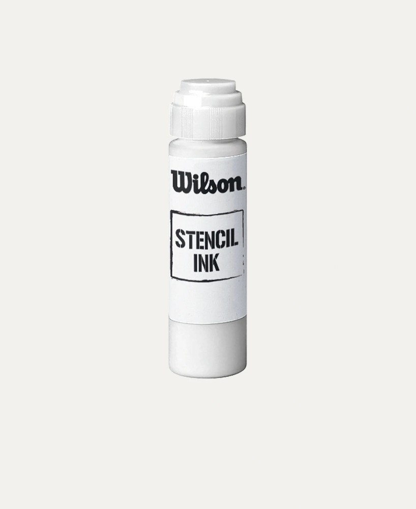Wilson Sporting Goods Tennis Stencil Ink White
