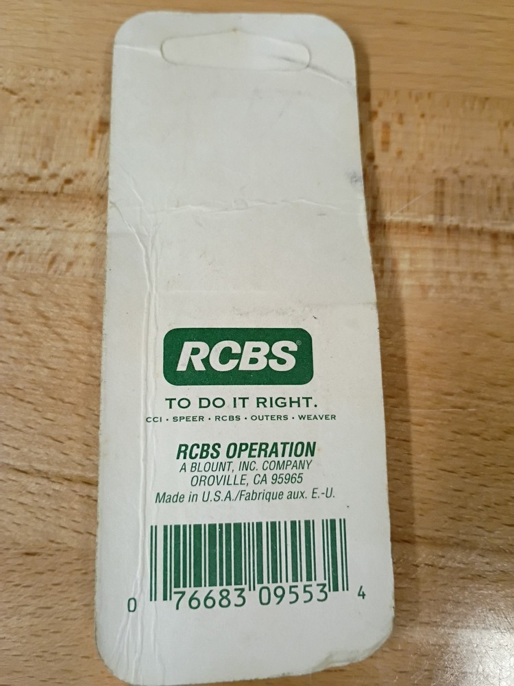 Rcbs Primer Plug And Sleeve Small 09553