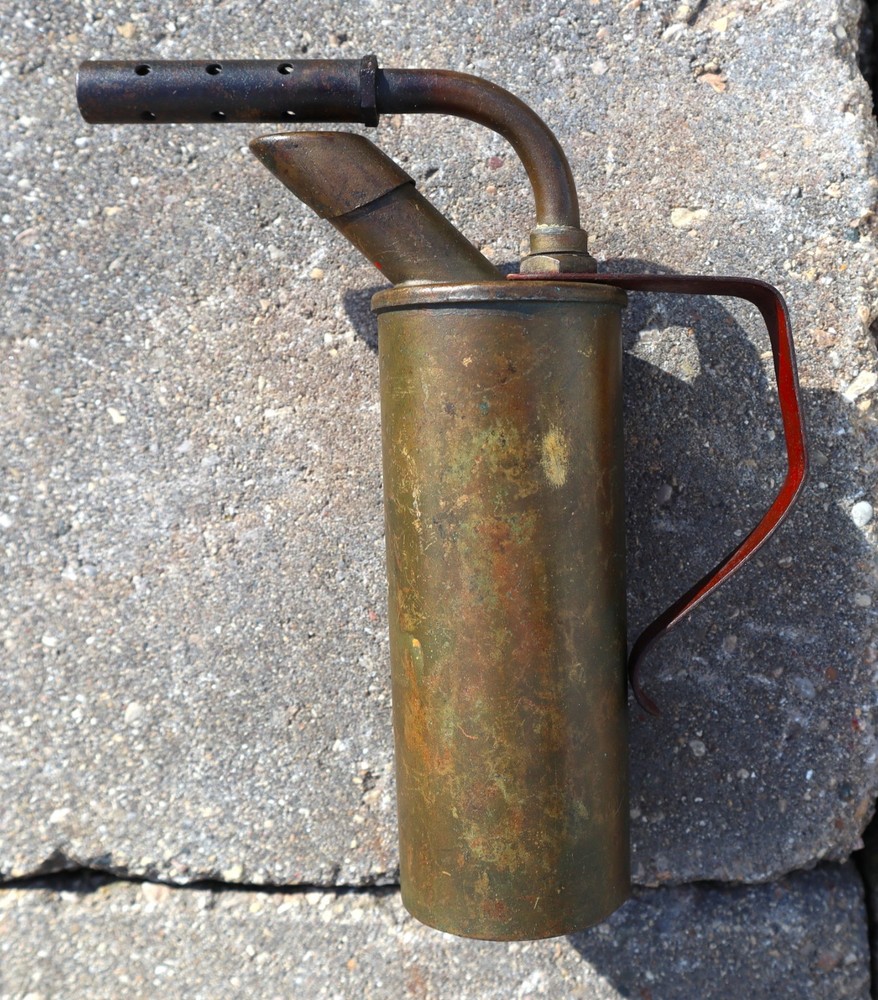 Miniature Vintage Brass Torch Burner