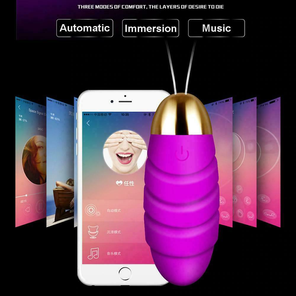 Kegel Exercise Balls Help Pelvic Floor Muscles Training Bluetooth Remote & USB