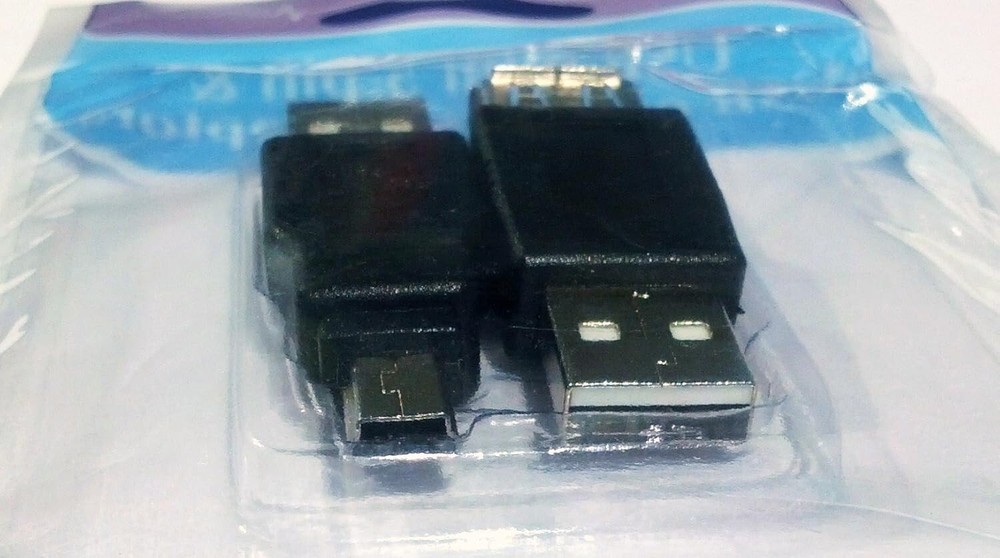 Mini 5 Pin USB & USB Extension Adapters New in package Greenbrier