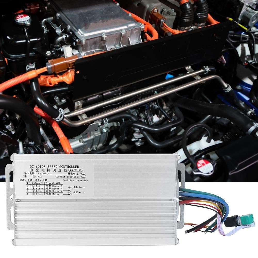DC Brush CCW CW Motor Speed Controller 12~60V Governor Regulator...