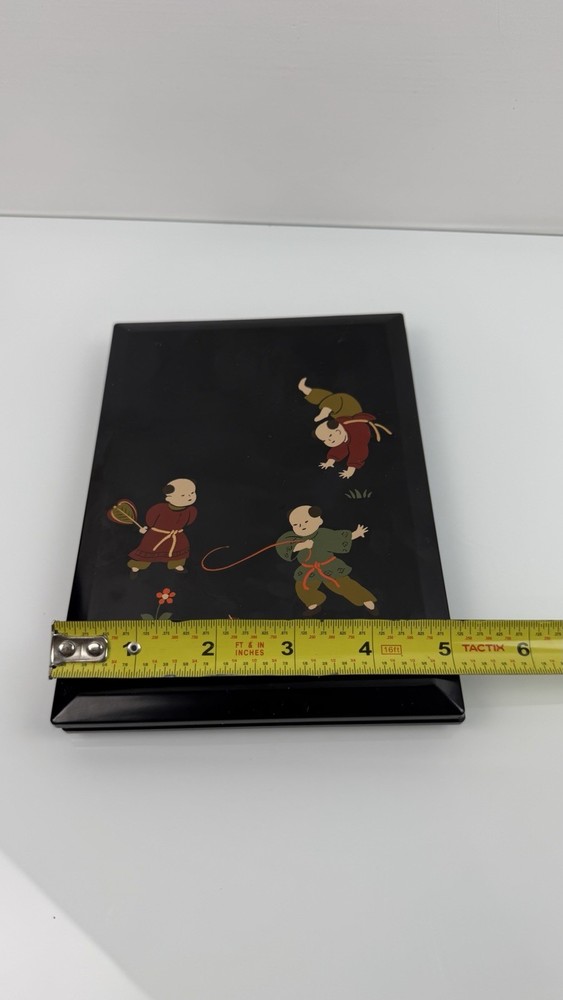 Vintage Black Chinese Notebook