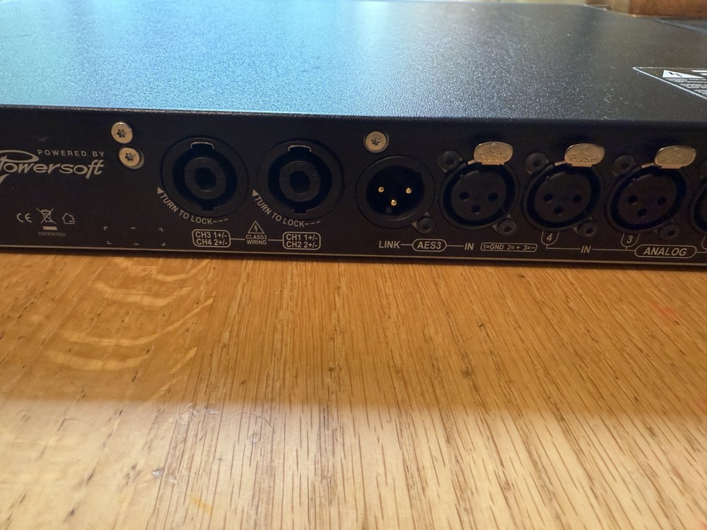 Powersoft T604 Power Amplifier