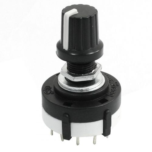 3P4T 3 Pole 4 Position Single Wafer Band Selector Rotary Switch