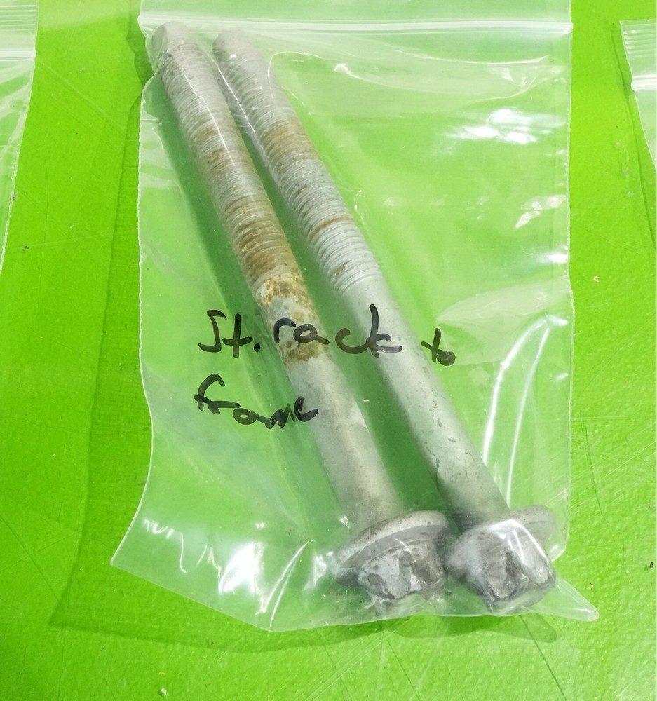 12-19 Fiat 500 OEM steering rack - frame mount bolts SET