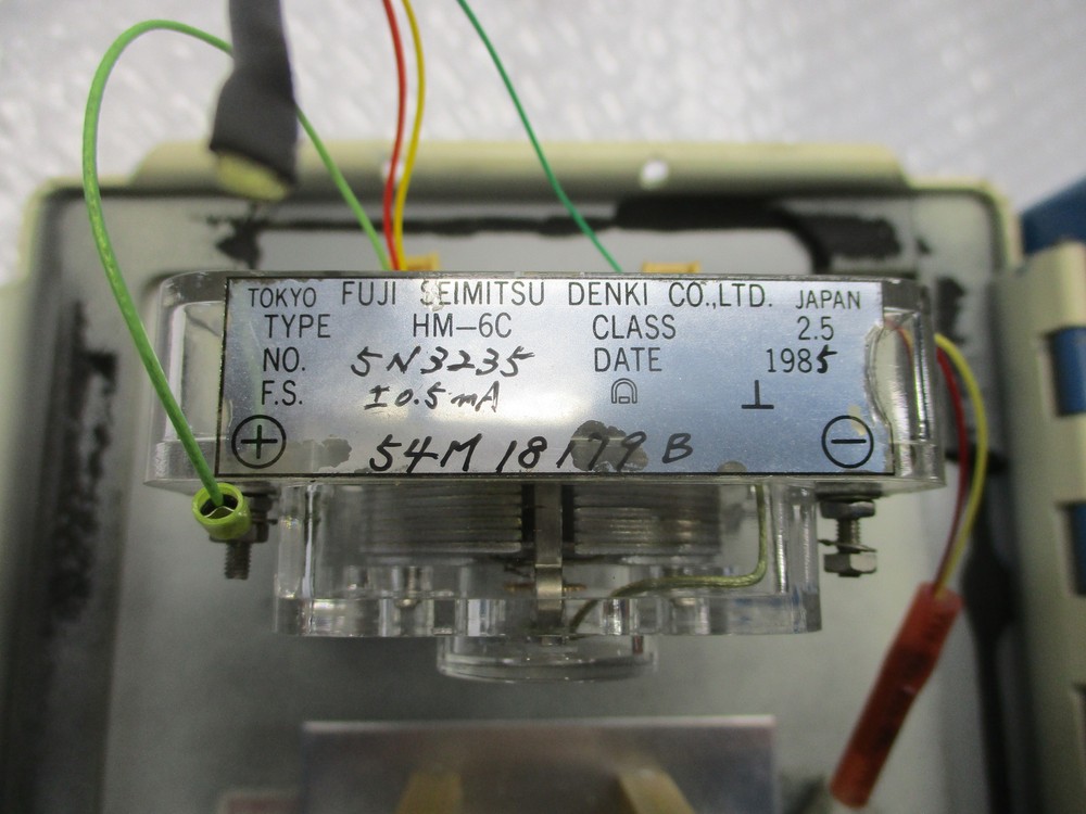 FUJI SEIMITSU DENKI HM-6C METER UNMP
