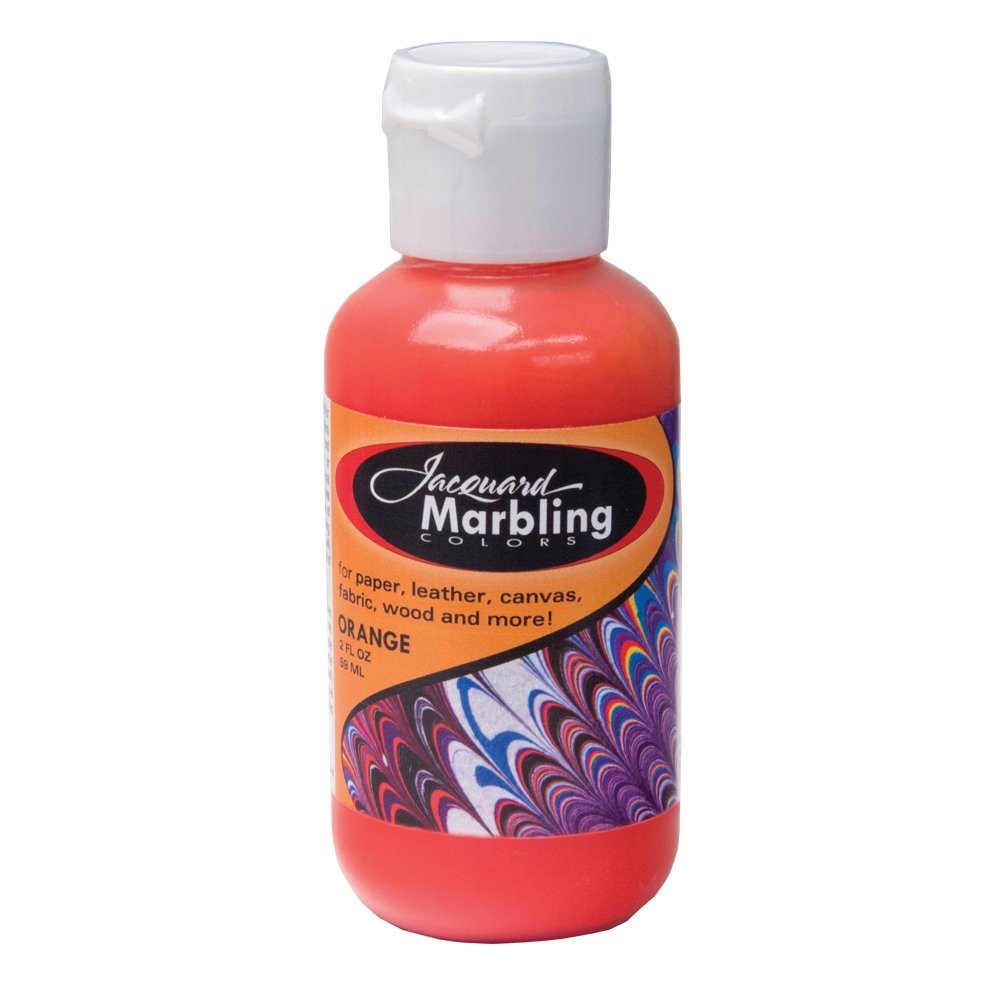 Jaquard Marbling Color Orange, 2 oz