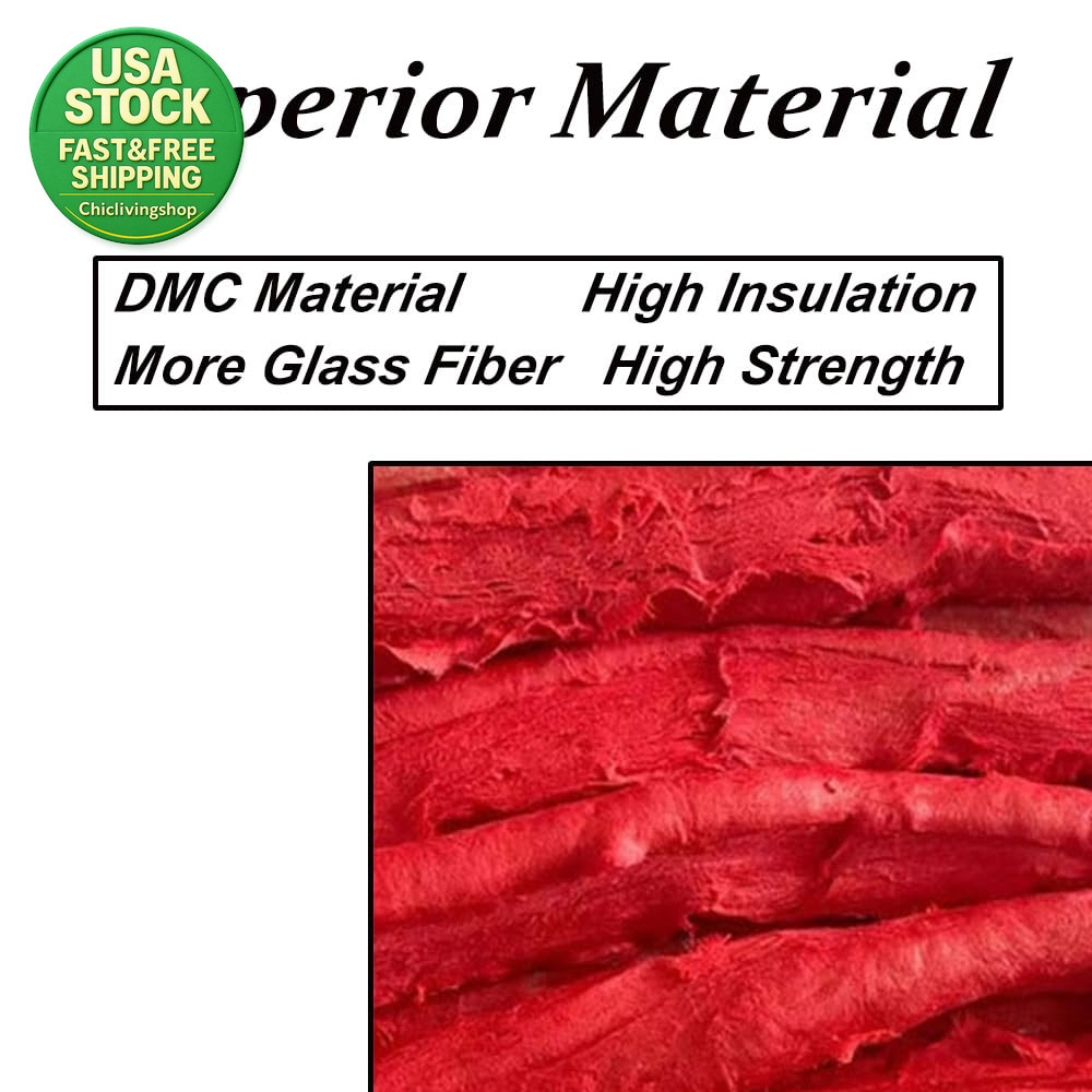 Busbar Insulator 10Pcs M8 Polyester Standoff Resin Red High Strength Support