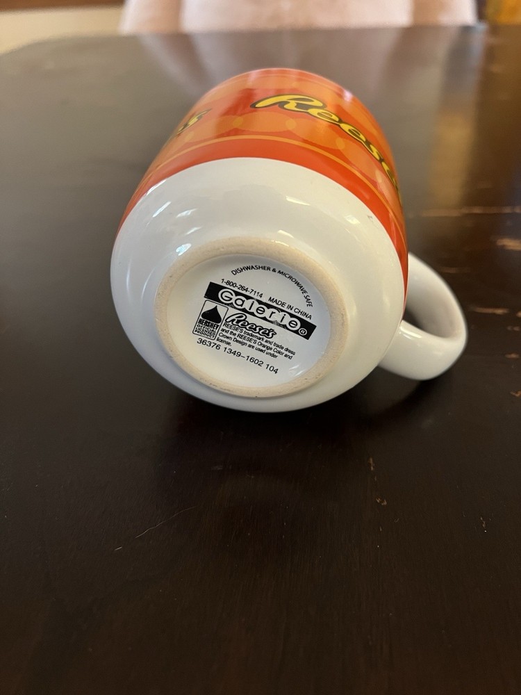 Reese’s Orange Coffee Mug Galerie Hershey No Chips