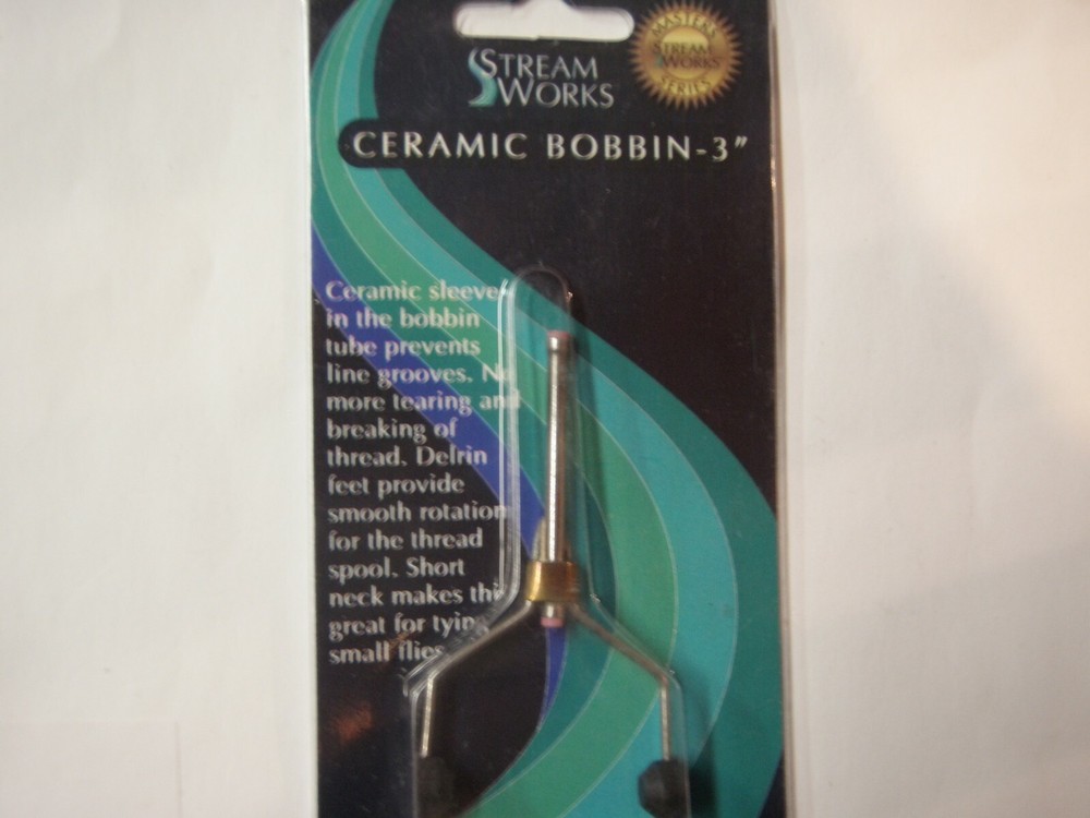 Ceramic Fly Tying Bobbin 3" New