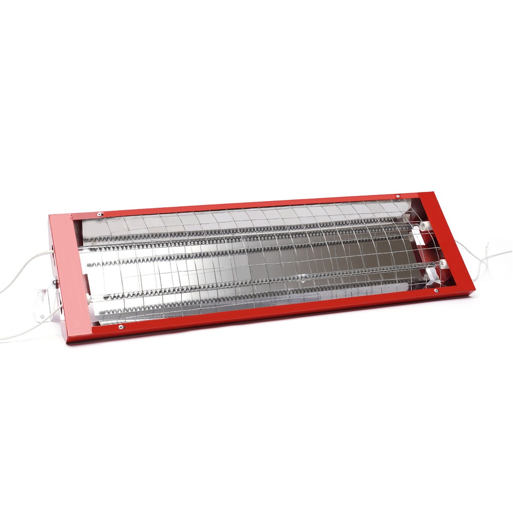 2000W 4Pcs Spray Baking Booth Infrared Paint Curing Lights Heating Lamp Heaters