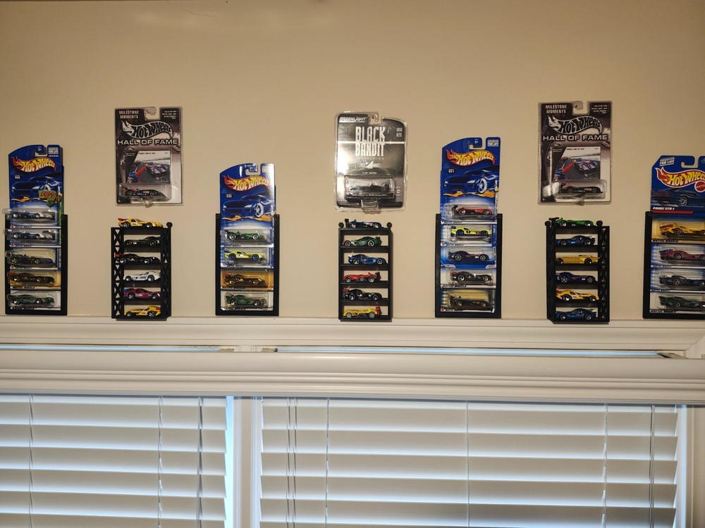 10 Pack Hot Wheels Storage Display Rack for hotwheels