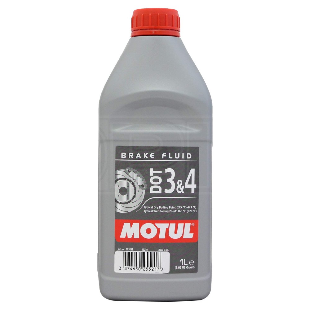 Brake fluid MOTUL dot 3 & dot 4 1Lt 102718
