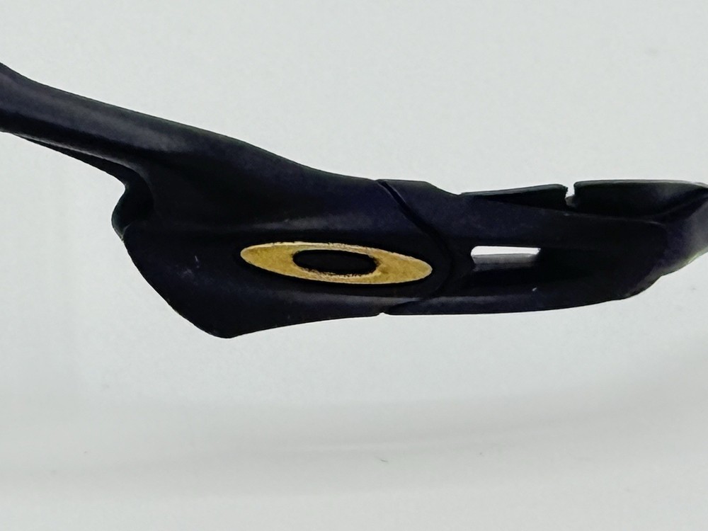 OAKLEY RADAR EV SUNGLASSES REPLACEMENT MATTE BLACK BARE FRAME W/ GOLD ICON