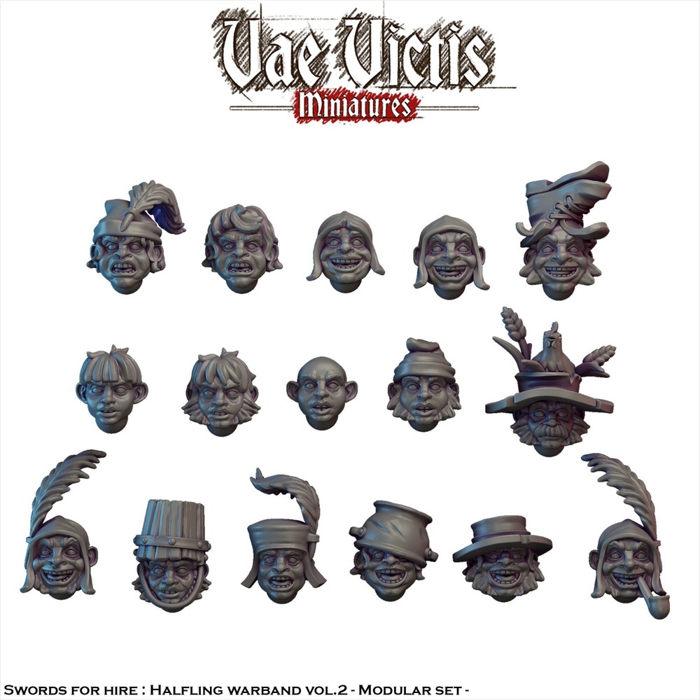 Vae Victis 28mm Halfling Warband 2