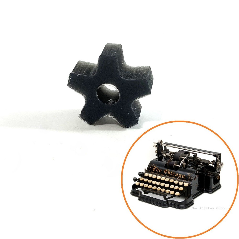 Star Hammer for Chicago or Munson Typewriter Replacement Part Antique Vtg Draper