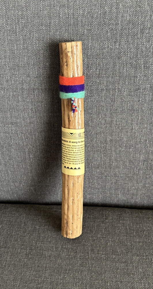 Cactus stem Rainstick - 12 inches