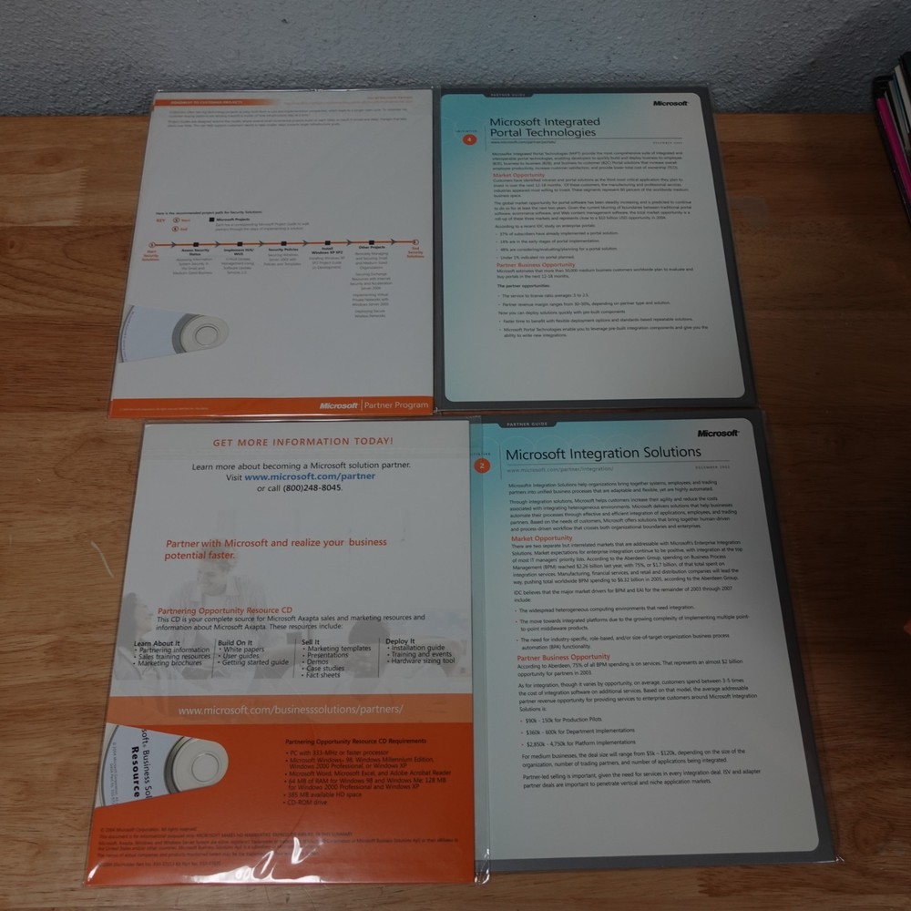Microsoft Partner Guides 2004-2005 CS10 Program Office NT Windows Server