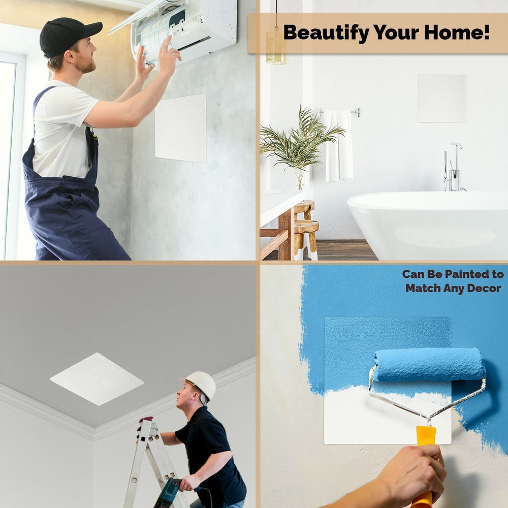 Morvat 12x12 Spring Access Panel for Drywall & Ceiling, 20 Pack