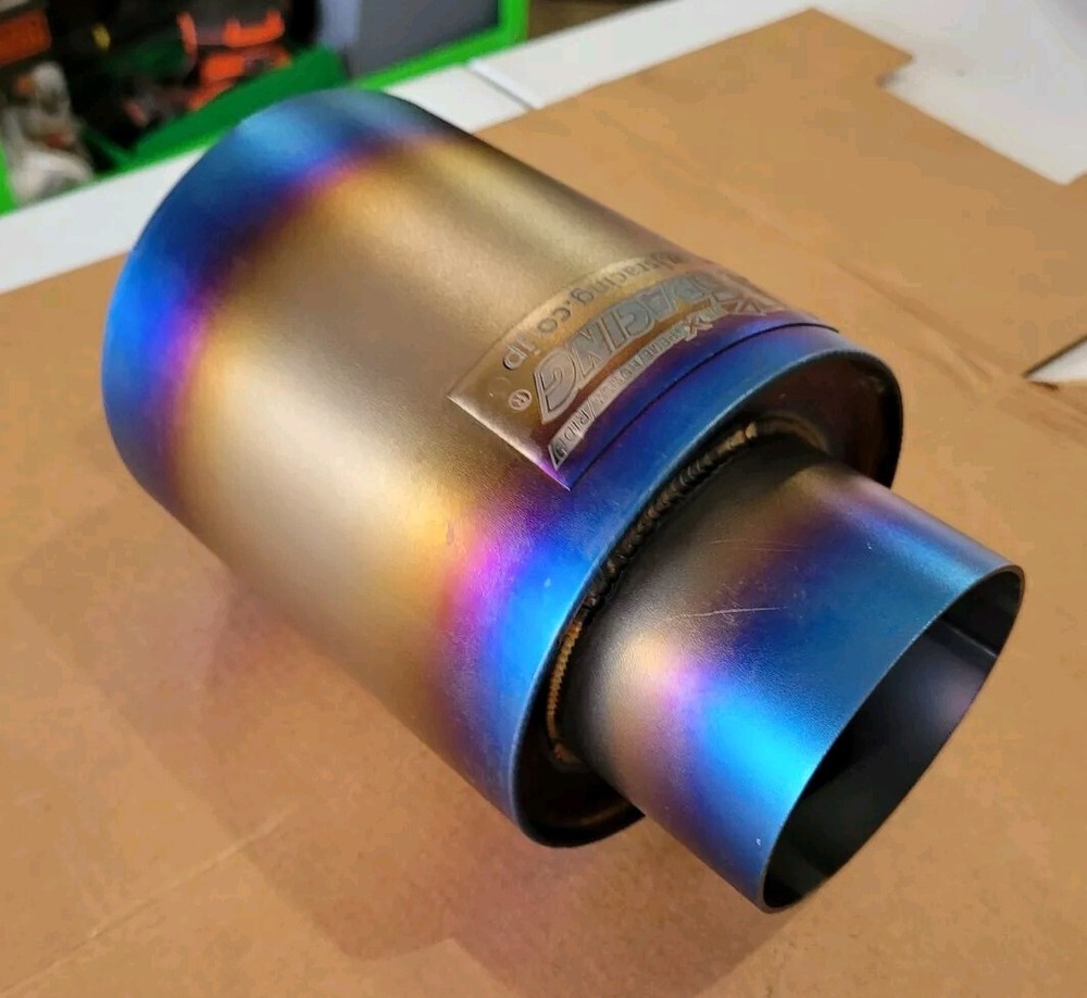 J's Racing Titanium Universal Street Mini Muffler
