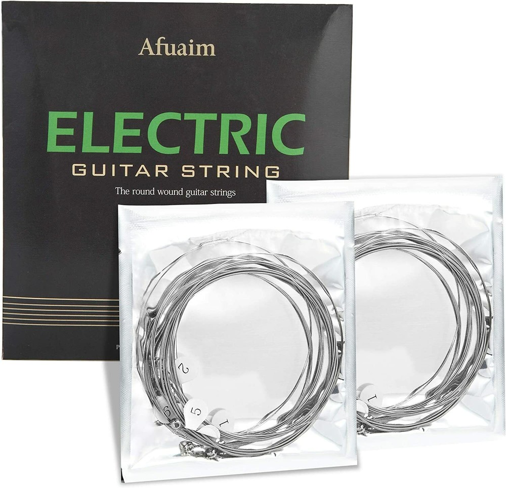 Afuaim Electric Guitar Strings AE1046 Light, .010 – .046 Nickel Wound String Set