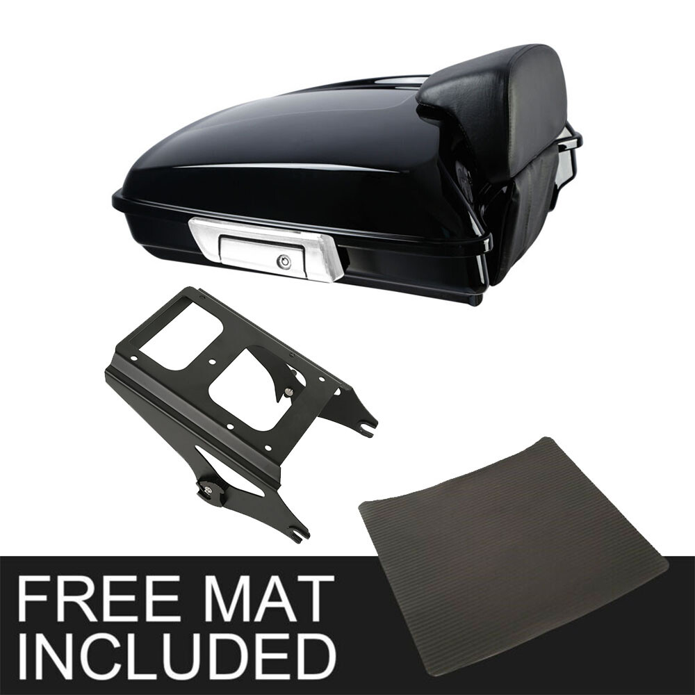 Razor Trunk Pad Mount Rack Fit For Harley Road King Glide 09-13