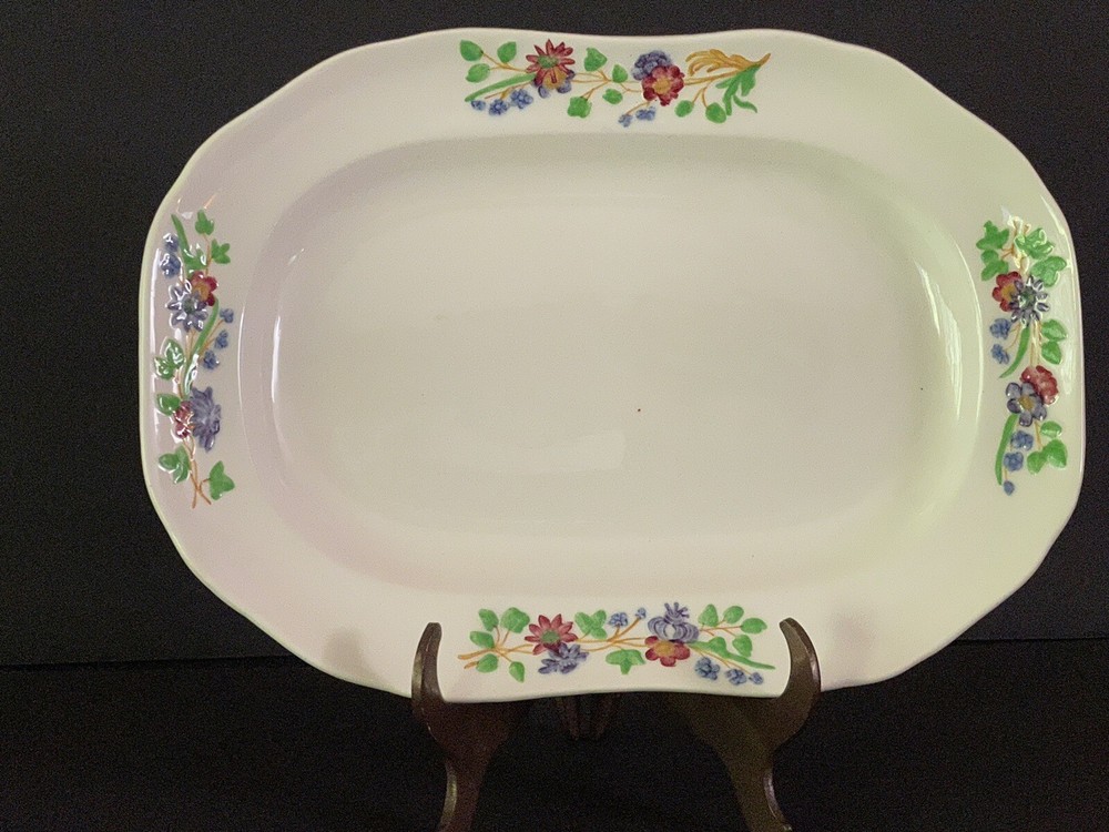 SPODE COPELAND GOLDEN STATE OVAL SERVING PLATTER  10” x 7.5”