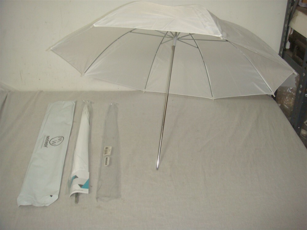NEEWER 2 PACK 33" WHITE TRANSLUCENT UMBRELLA FOR STUDIO LIGHTING/FLASH SHOOTING