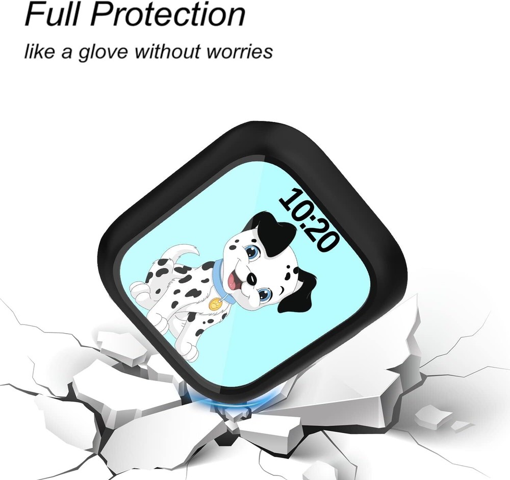 2PCS BENPNIU Hard PC Case Compatible with Gabb Watch Screen Protector, Full Cove