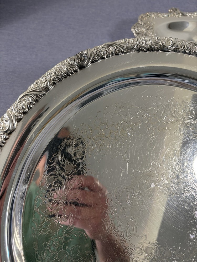 Silverplate Trays Wilcox, Lunt & Wallace
