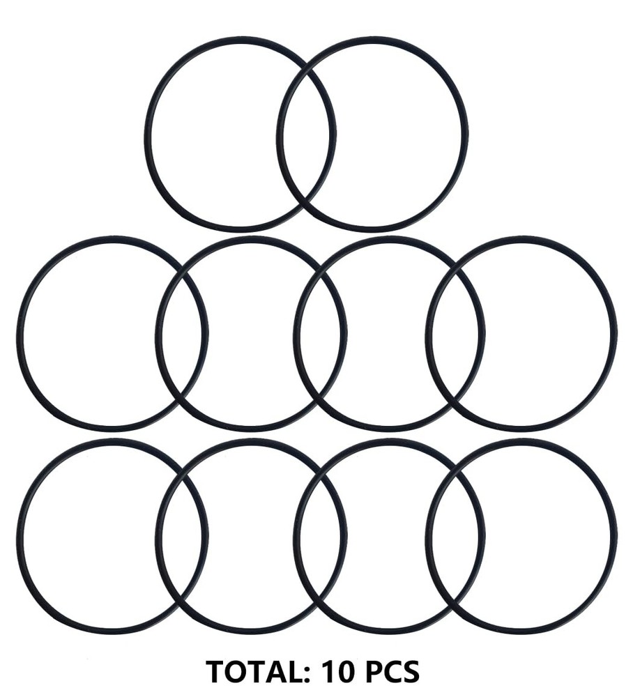10 Pcs 3.5" O.D. Replacement O-Rings for Reverse Osmosis Water Filter Housing
