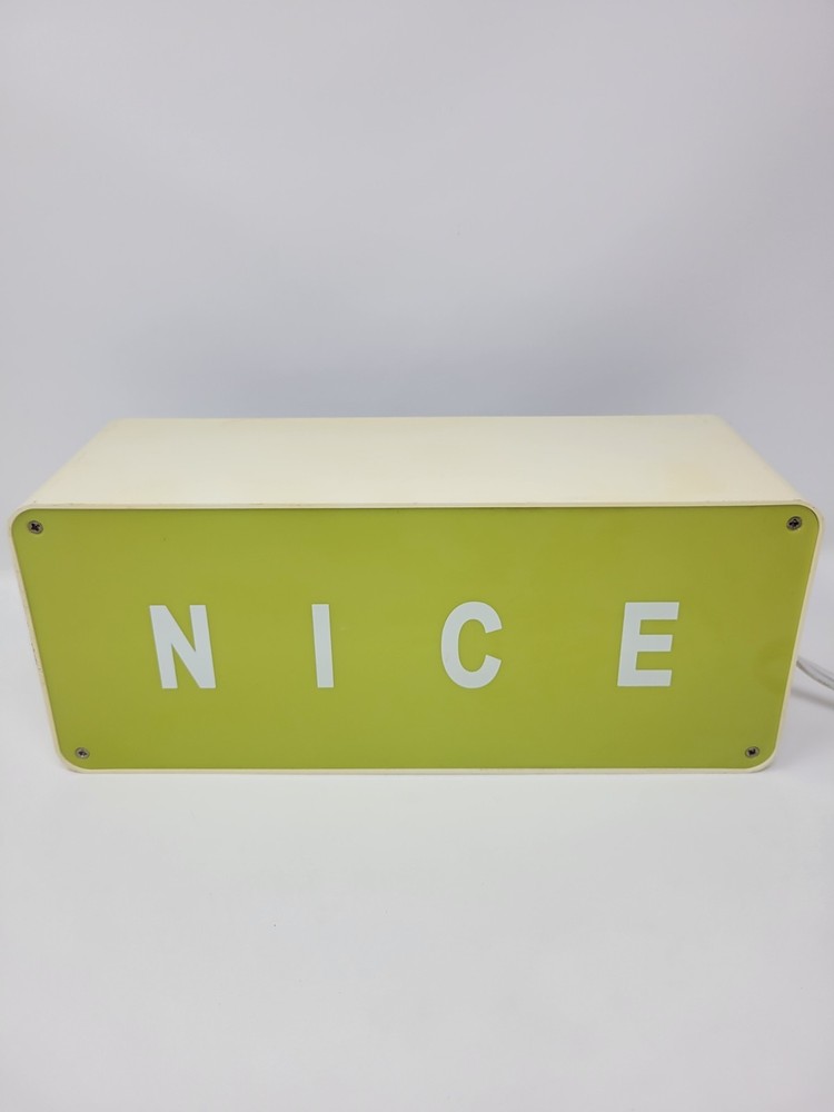 Naughty And Nice Light Box / NIGHT LIGHT Sign