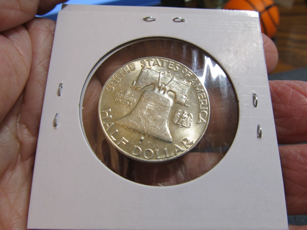 1962-D Franklin Silver Half Dollar Nice Uncirculated with Luster!