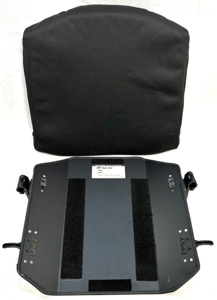 Jay Basic Postural Back Rest + Cushion & Mounting Hardware 17" W X 16" H 3306FC
