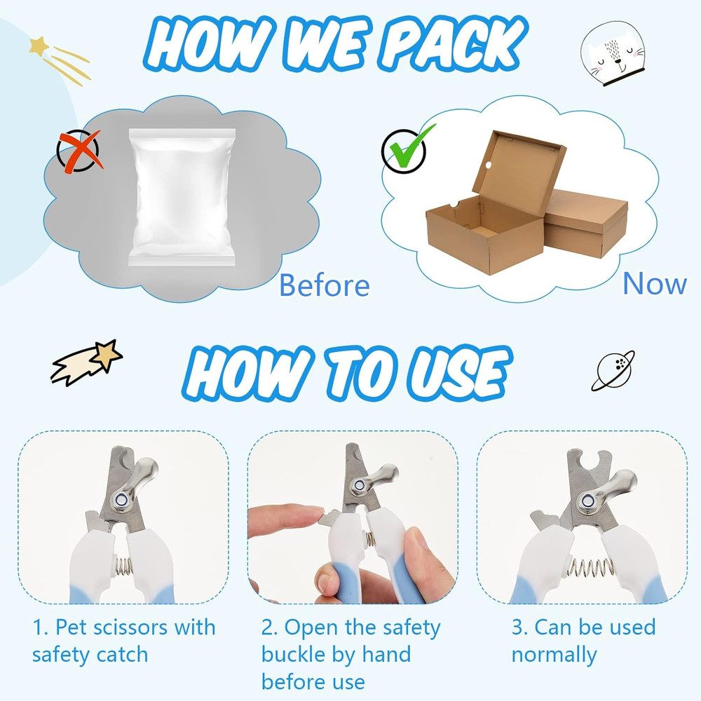 8 Pcs Cat Muzzle Set with Adjustable Cat Bathing Bag Breathable Clear Muzzle Pet