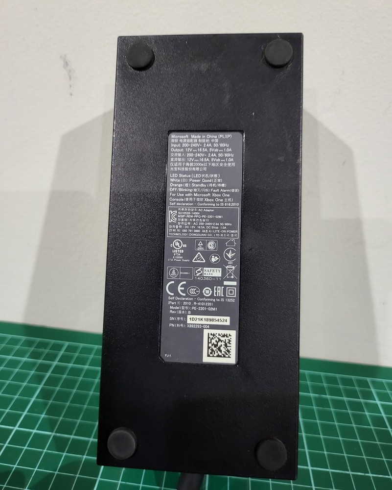 Genuine Official Microsoft Xbox One Console AC External Power Adaptor Brick