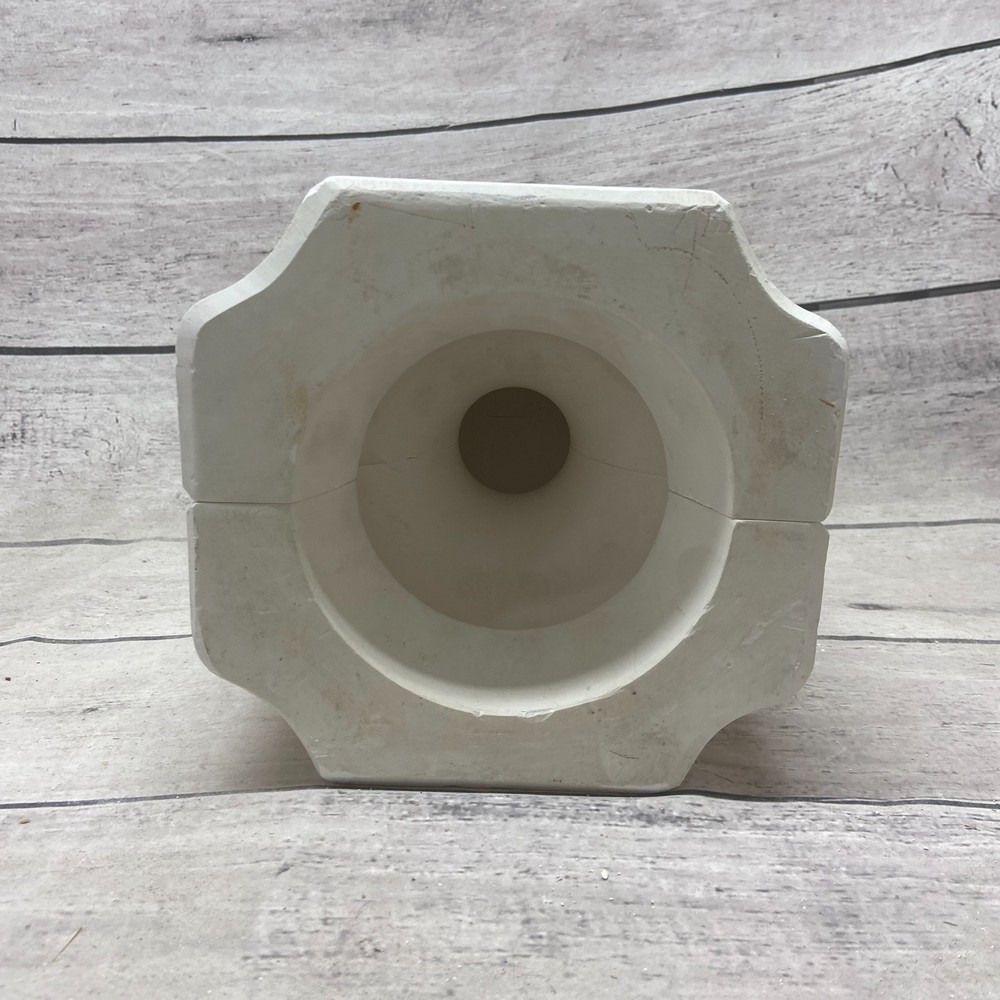 White Horse Ceramic Casting Mold Cake Dish Stand #1663