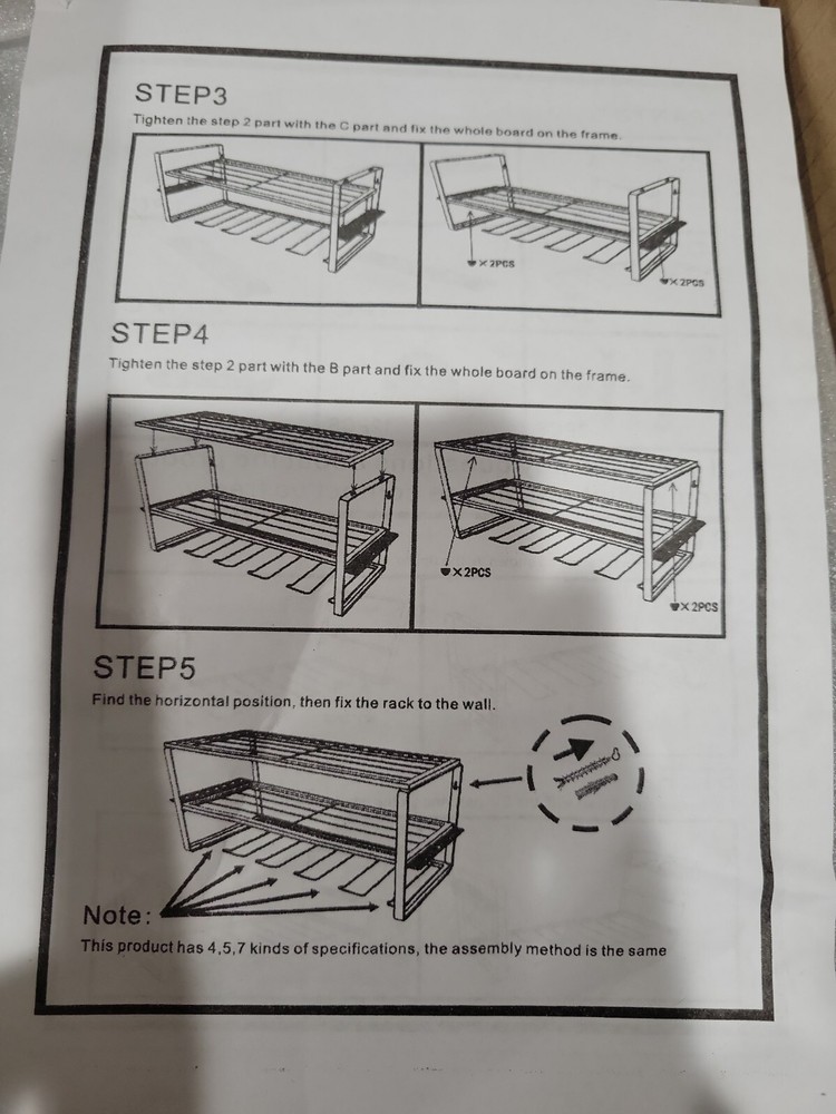 Power Tool Organizer with 6 Drill Holders Wall Mounted Garage Tool Storage Rack