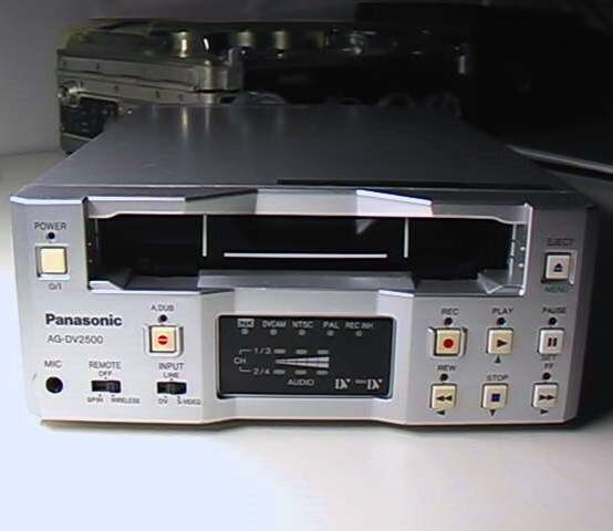 Panasonic AG-DV2500p MiniDv Player and Recorder