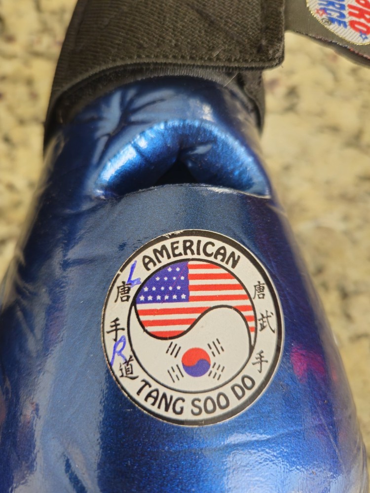 Pro Force Lightning Karate Sparring Gear Child Blue Medium