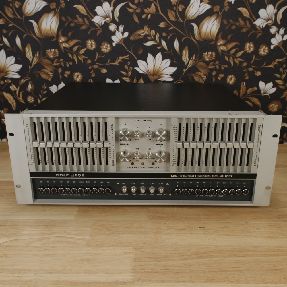 Fully Serviced Crown EQ 2 Graphic Equalizer Distinction Series Balanced
