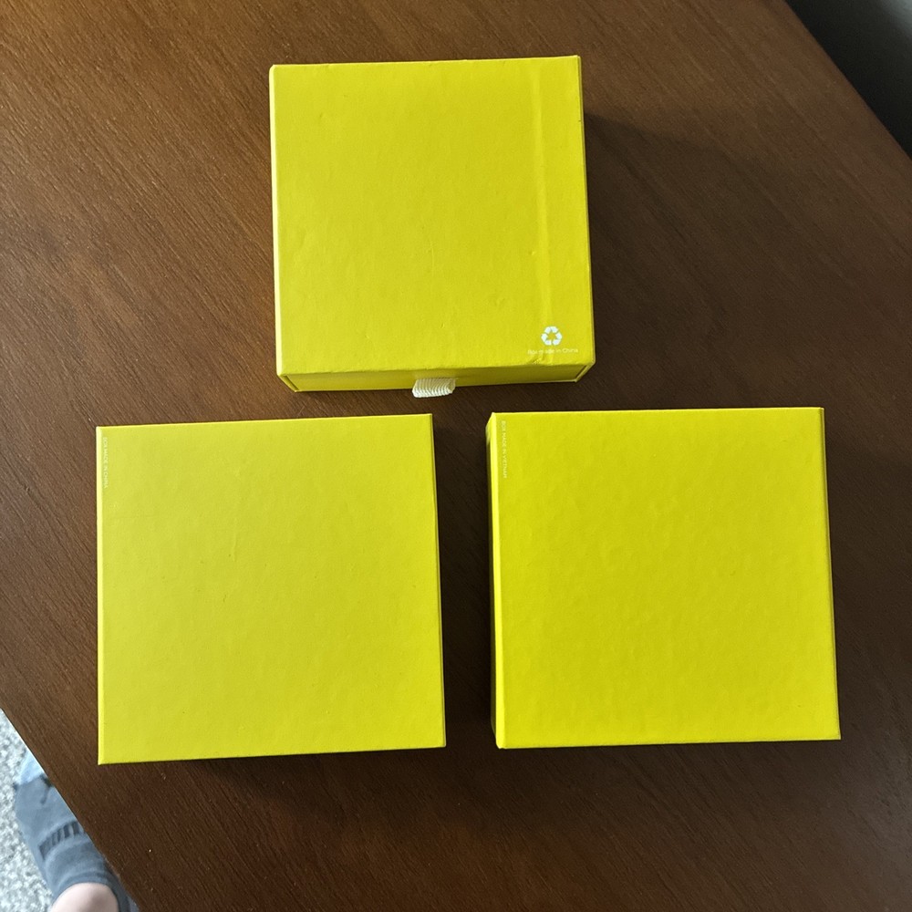 Kendra Scott (Empty) Boxes with Pouch - Gift Display/Storage-Lot Of 3