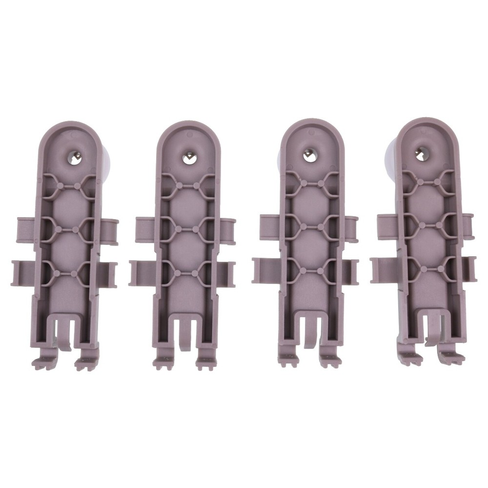 Upper Dish rack Wheel 8268743 for Whirlpool, Kenmore, KitchenAid 4 Pack